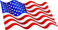 A Proudly Flying American Flag